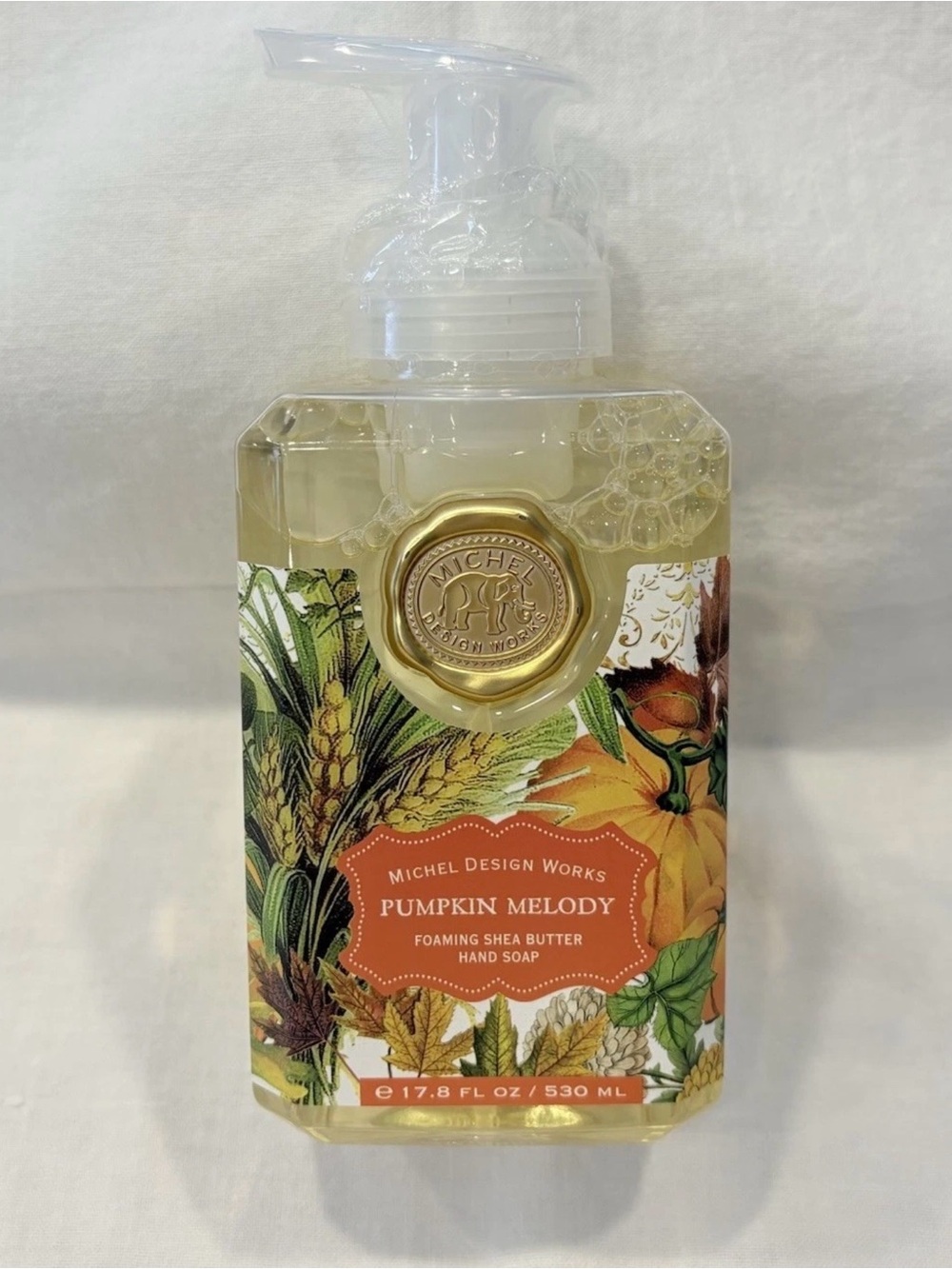 Michel Design Works Pumpkin Melody Foaming Shea Butter Hand Soap 17.8 fl oz